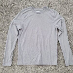 Boys Nordstrom Rack Grey Long Sleeve Shirt Large 10-12